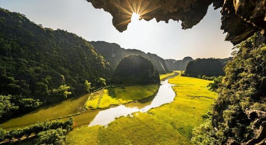 Tam Coc Grottos Ninh Binh Sunr